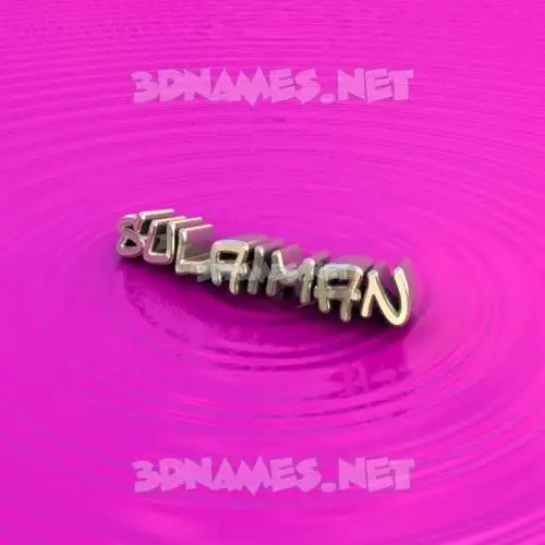 sulaiman in Pink Graffiti style - 3D name wallpaper sulaiman in Pink Graffiti style - 3D name wallpaper