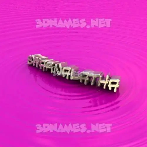 swarnalatha in Pink Graffiti style - 3D name wallpaper