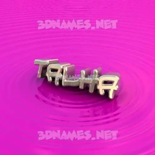 talha in Pink Graffiti style - 3D name wallpaper talha in Pink Graffiti style - 3D name wallpaper