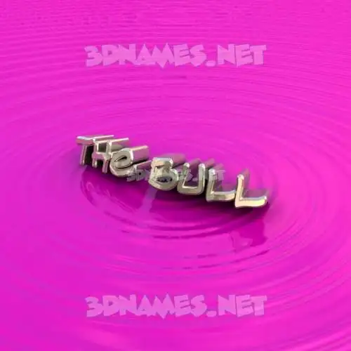 the bull in Pink Graffiti style - 3D name wallpaper the bull in Pink Graffiti style - 3D name wallpaper