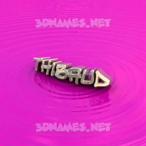 thibaud in Pink Graffiti style - 3D name wallpaper thibaud in Pink Graffiti style - 3D name wallpaper