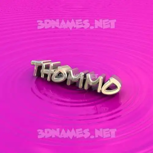 thommo in Pink Graffiti style - 3D name wallpaper thommo in Pink Graffiti style - 3D name wallpaper