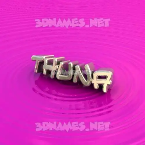 thuna in Pink Graffiti style - 3D name wallpaper thuna in Pink Graffiti style - 3D name wallpaper