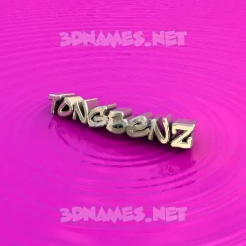tongbenz in Pink Graffiti style - 3D name wallpaper tongbenz in Pink Graffiti style - 3D name wallpaper