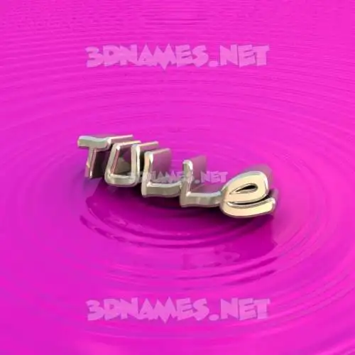tulle in Pink Graffiti style - 3D name wallpaper tulle in Pink Graffiti style - 3D name wallpaper