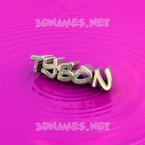 tyson in Pink Graffiti style - 3D name wallpaper tyson in Pink Graffiti style - 3D name wallpaper
