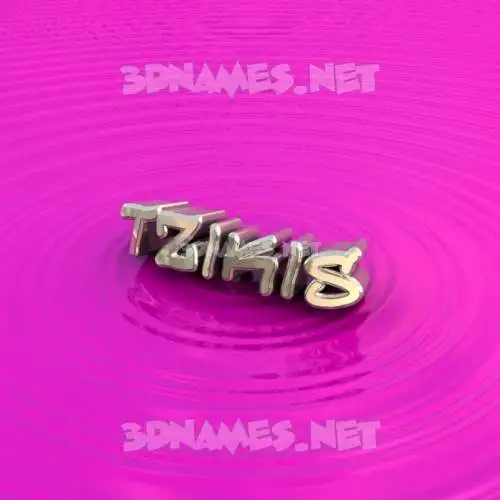 tzikis in Pink Graffiti style - 3D name wallpaper tzikis in Pink Graffiti style - 3D name wallpaper