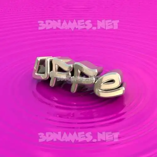 uffe in Pink Graffiti style - 3D name wallpaper uffe in Pink Graffiti style - 3D name wallpaper