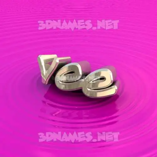 vee in Pink Graffiti style - 3D name wallpaper vee in Pink Graffiti style - 3D name wallpaper
