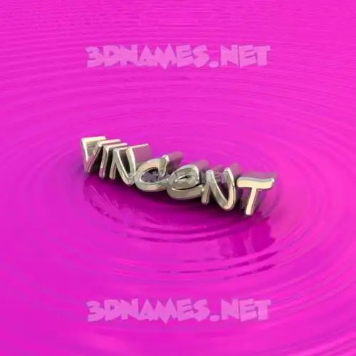 vincent in Pink Graffiti style - 3D name wallpaper vincent in Pink Graffiti style - 3D name wallpaper