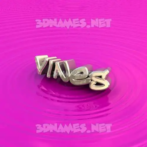 vines in Pink Graffiti style - 3D name wallpaper vines in Pink Graffiti style - 3D name wallpaper