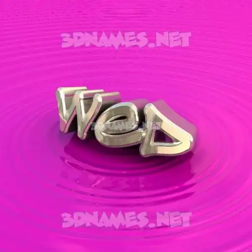wed in Pink Graffiti style - 3D name wallpaper wed in Pink Graffiti style - 3D name wallpaper