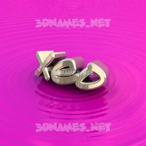 xeo in Pink Graffiti style - 3D name wallpaper xeo in Pink Graffiti style - 3D name wallpaper