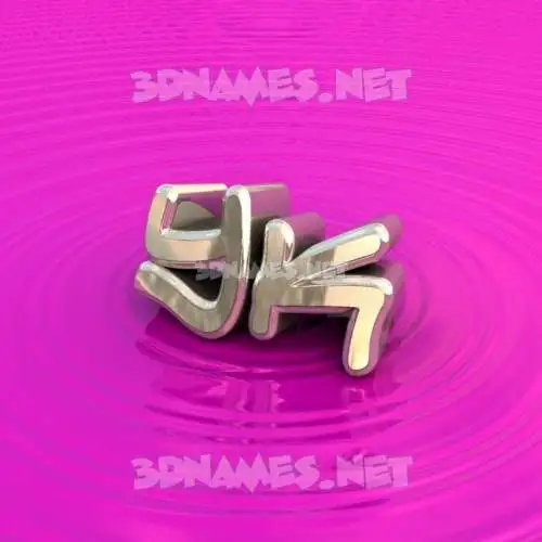 yk in Pink Graffiti style - 3D name wallpaper yk in Pink Graffiti style - 3D name wallpaper