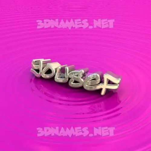yousef in Pink Graffiti style - 3D name wallpaper