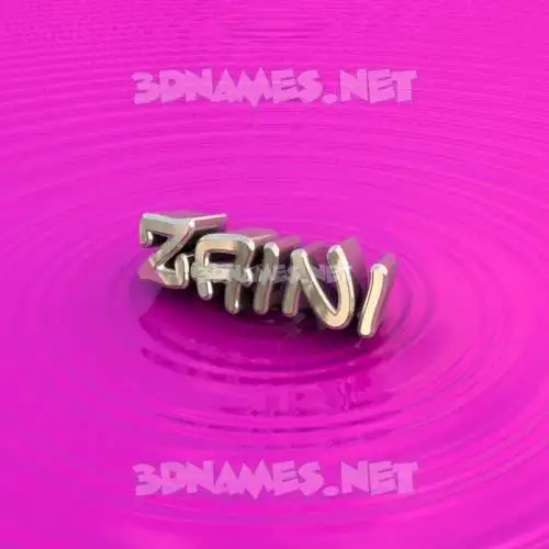 zaini in Pink Graffiti style - 3D name wallpaper zaini in Pink Graffiti style - 3D name wallpaper