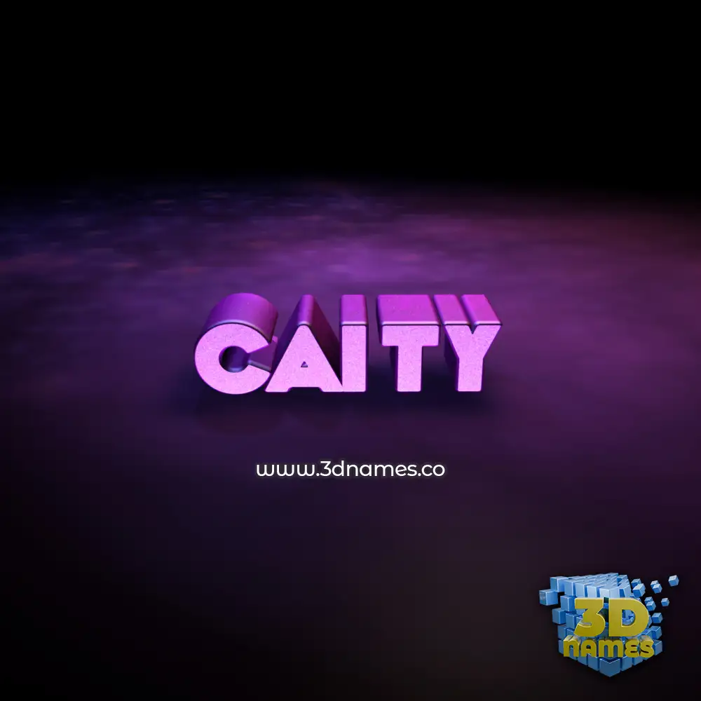 caity in Big Purple style - 3D name wallpaper caity in Big Purple style - 3D name wallpaper