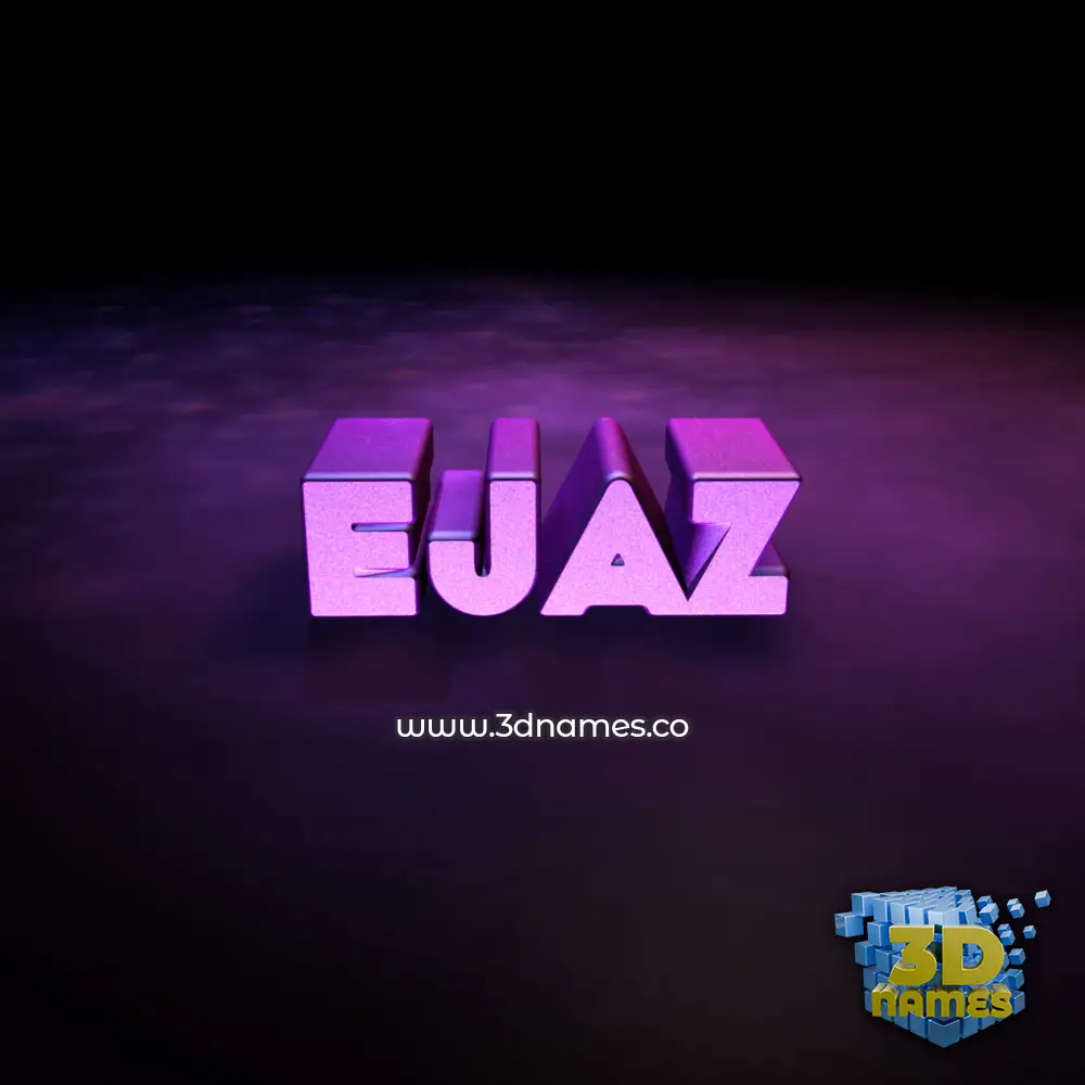 ejaz in Big Purple style - 3D name wallpaper ejaz in Big Purple style - 3D name wallpaper