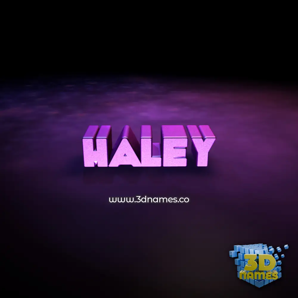 haley in Big Purple style - 3D name wallpaper haley in Big Purple style - 3D name wallpaper