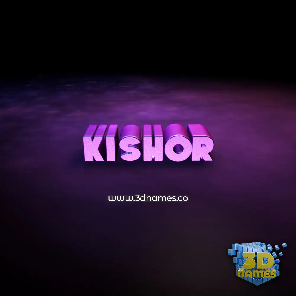 kishor in Big Purple style - 3D name wallpaper kishor in Big Purple style - 3D name wallpaper