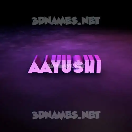 aayushi in Big Purple style - 3D name wallpaper aayushi in Big Purple style - 3D name wallpaper