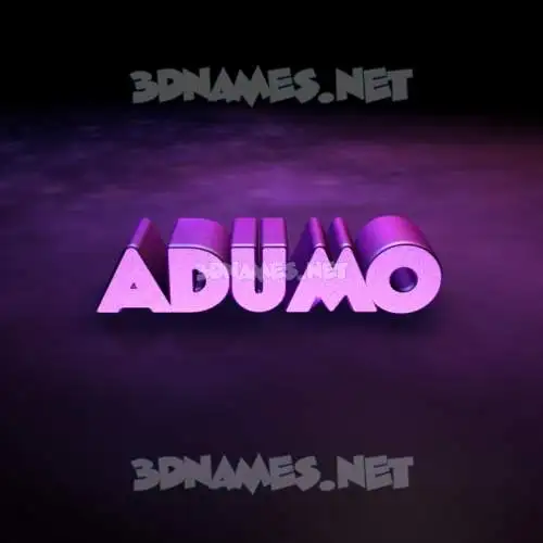 adumo in Big Purple style - 3D name wallpaper adumo in Big Purple style - 3D name wallpaper
