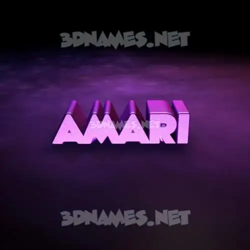 amari in Big Purple style - 3D name wallpaper amari in Big Purple style - 3D name wallpaper