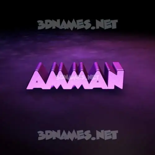 amman in Big Purple style - 3D name wallpaper amman in Big Purple style - 3D name wallpaper
