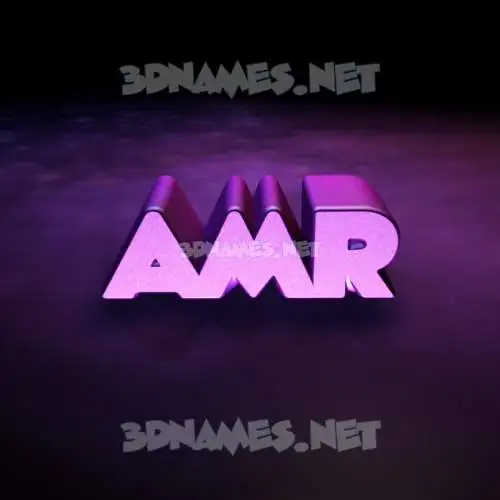 amr in Big Purple style - 3D name wallpaper amr in Big Purple style - 3D name wallpaper