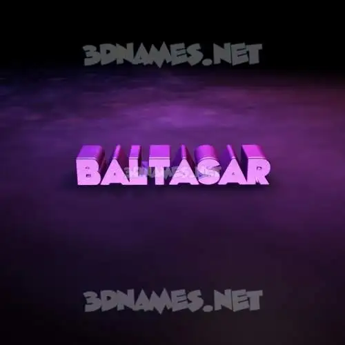 baltasar in Big Purple style - 3D name wallpaper baltasar in Big Purple style - 3D name wallpaper
