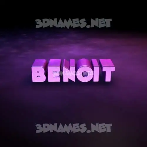 benoit in Big Purple style - 3D name wallpaper benoit in Big Purple style - 3D name wallpaper