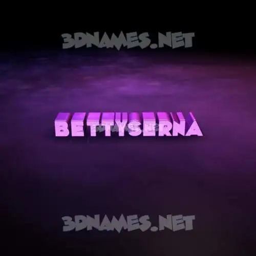 bettyserna in Big Purple style - 3D name wallpaper bettyserna in Big Purple style - 3D name wallpaper