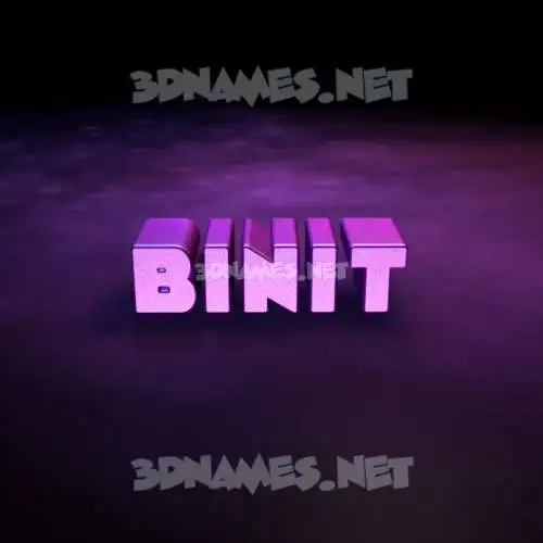 binit in Big Purple style - 3D name wallpaper binit in Big Purple style - 3D name wallpaper