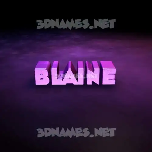blaine in Big Purple style - 3D name wallpaper blaine in Big Purple style - 3D name wallpaper