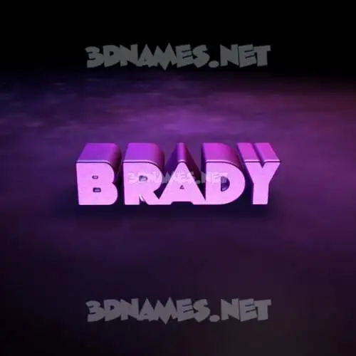 brady in Big Purple style - 3D name wallpaper brady in Big Purple style - 3D name wallpaper