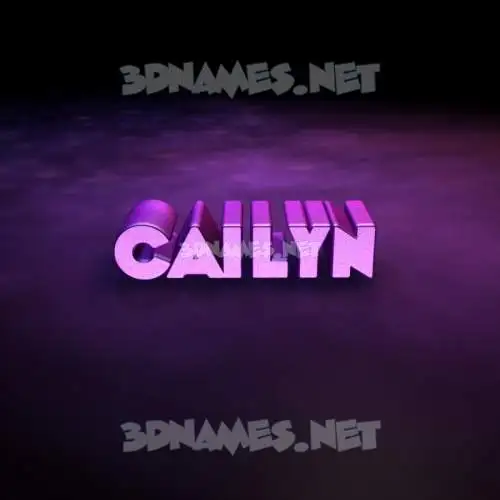 cailyn in Big Purple style - 3D name wallpaper cailyn in Big Purple style - 3D name wallpaper