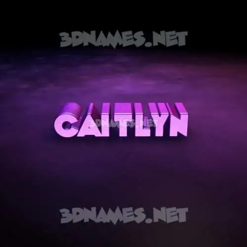 caitlyn in Big Purple style - 3D name wallpaper caitlyn in Big Purple style - 3D name wallpaper