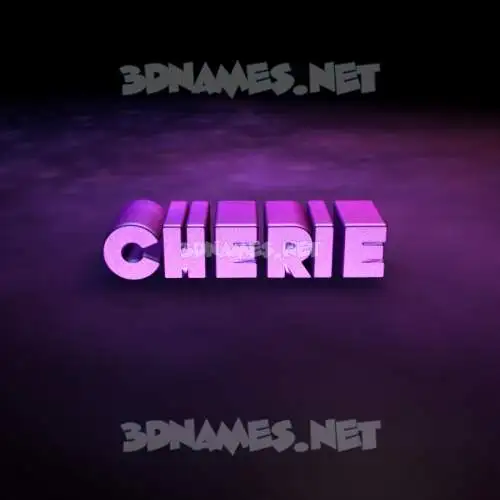 cherie in Big Purple style - 3D name wallpaper cherie in Big Purple style - 3D name wallpaper