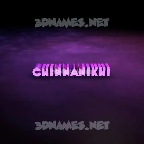chinnanikhi in Big Purple style - 3D name wallpaper chinnanikhi in Big Purple style - 3D name wallpaper