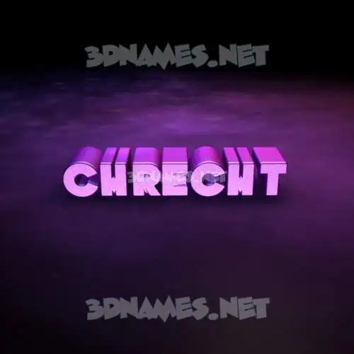 chrecht in Big Purple style - 3D name wallpaper chrecht in Big Purple style - 3D name wallpaper