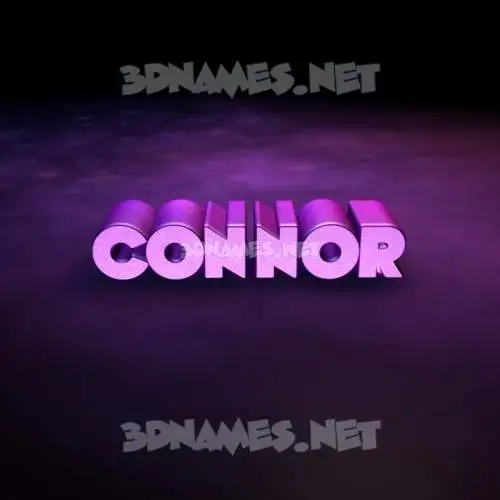 connor in Big Purple style - 3D name wallpaper connor in Big Purple style - 3D name wallpaper