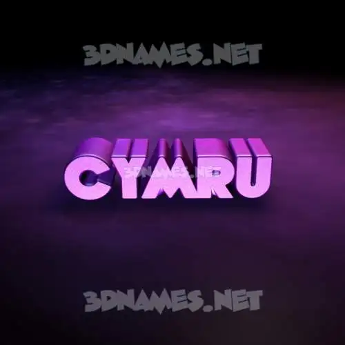 cymru in Big Purple style - 3D name wallpaper cymru in Big Purple style - 3D name wallpaper