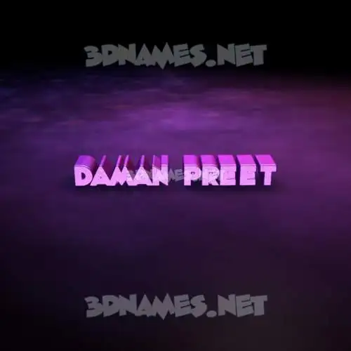 daman preet in Big Purple style - 3D name wallpaper daman preet in Big Purple style - 3D name wallpaper