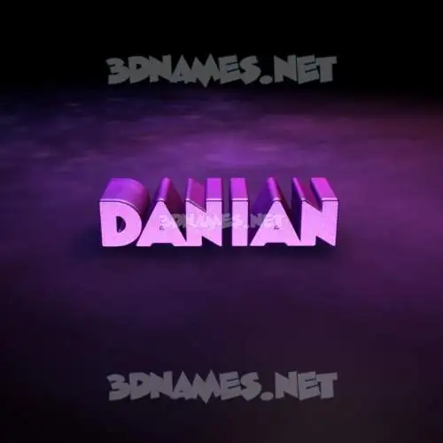 danian in Big Purple style - 3D name wallpaper danian in Big Purple style - 3D name wallpaper