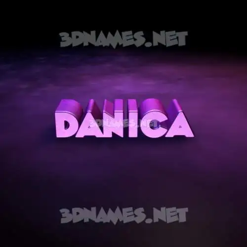 danica in Big Purple style - 3D name wallpaper danica in Big Purple style - 3D name wallpaper
