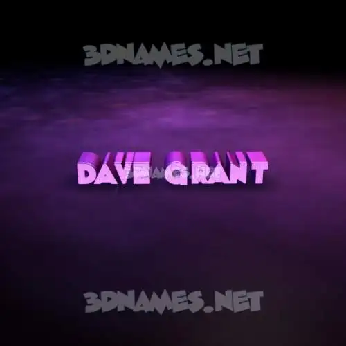 dave grant in Big Purple style - 3D name wallpaper dave grant in Big Purple style - 3D name wallpaper