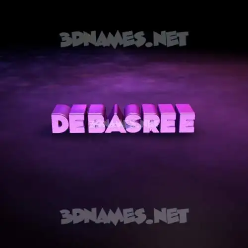 debasree in Big Purple style - 3D name wallpaper debasree in Big Purple style - 3D name wallpaper