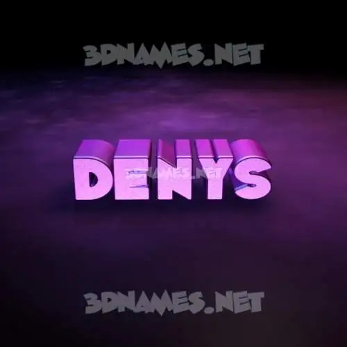 denys in Big Purple style - 3D name wallpaper denys in Big Purple style - 3D name wallpaper