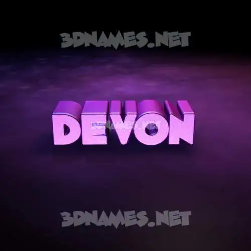 devon in Big Purple style - 3D name wallpaper devon in Big Purple style - 3D name wallpaper