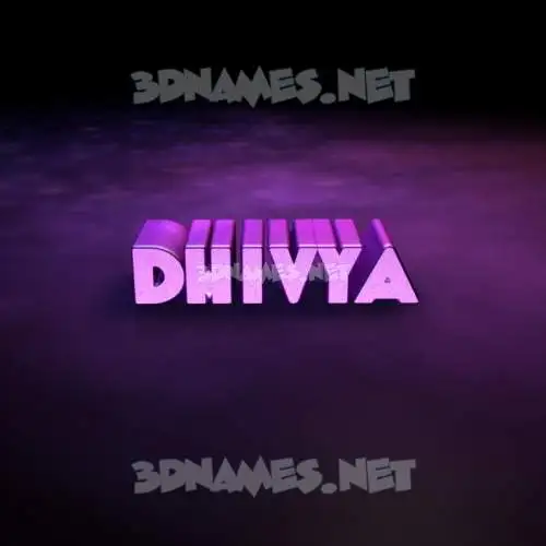 dhivya in Big Purple style - 3D name wallpaper dhivya in Big Purple style - 3D name wallpaper